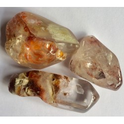 Tumble Quartz Amphibole 